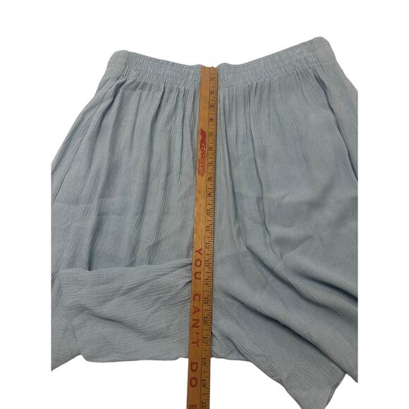 Vintage‎ Light Blue Wide Leg Lounge Shorts Fashion Bug 1X - Picture 8 of 8